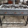 اجاق سه شعله خطی رستورانی