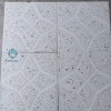 موزاییک حیاطی لوزی سفید – سنگ سفید جوشقان