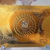 اسکناس طلا 100 ریالی 2535 پهلوی