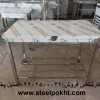 میز کار استیل یک متری