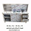 انواع کاببینت زمینی دیواری و کمد استیل