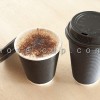 لیوان کاغذی درب دار