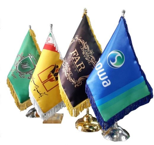 چاپ پرچم رومیزی 