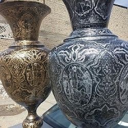 گلدان های حجیم تزئینی