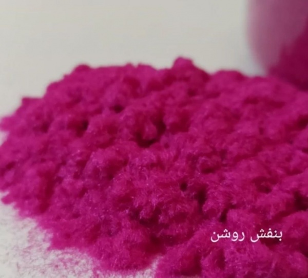 پودر مخمل بنفش روشن  (فلوکان استار)