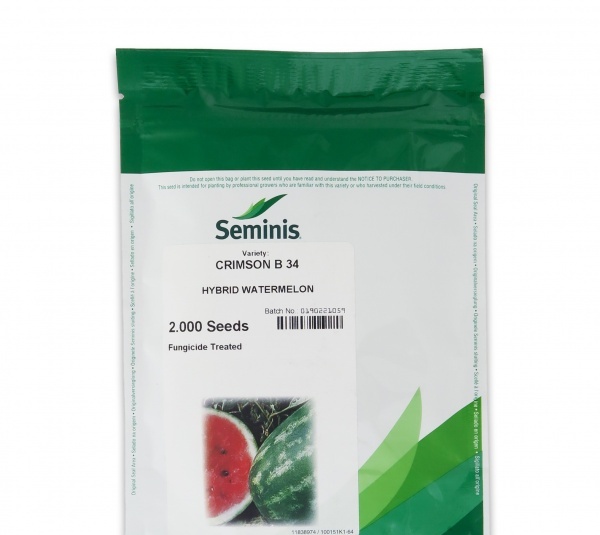 عرضه و فروش بذر هندوانه B34 سیمینس