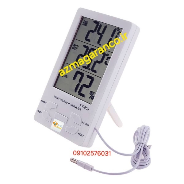 دماسنج و رطوبت سنج محیطی دیجیتال   KT-905