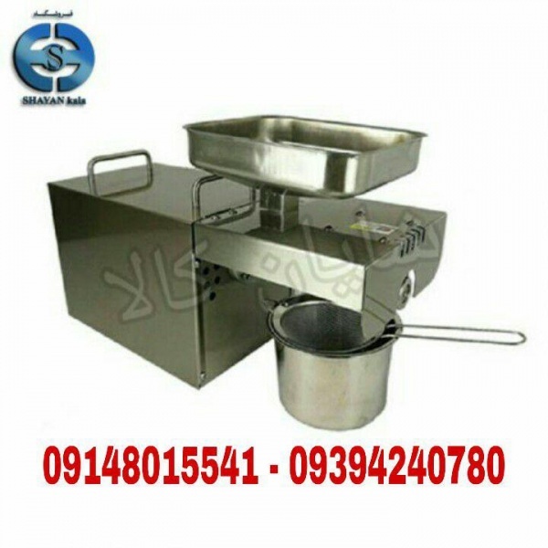 دستگاه روغن گیری و روغن کشی نیمه صنعتی استیل رومیز