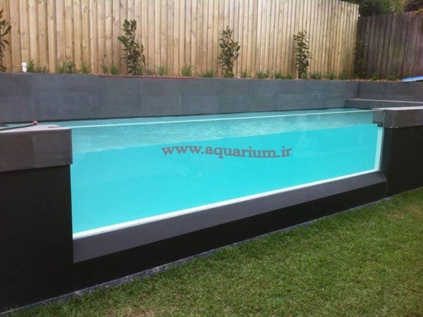 ساخت استخر شیشه ای، شیشه جکوزی، شیشه سونا، نصب شیش